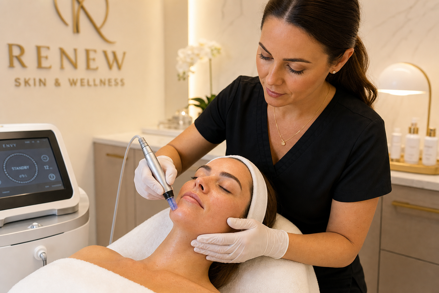 Micro-needling treatment