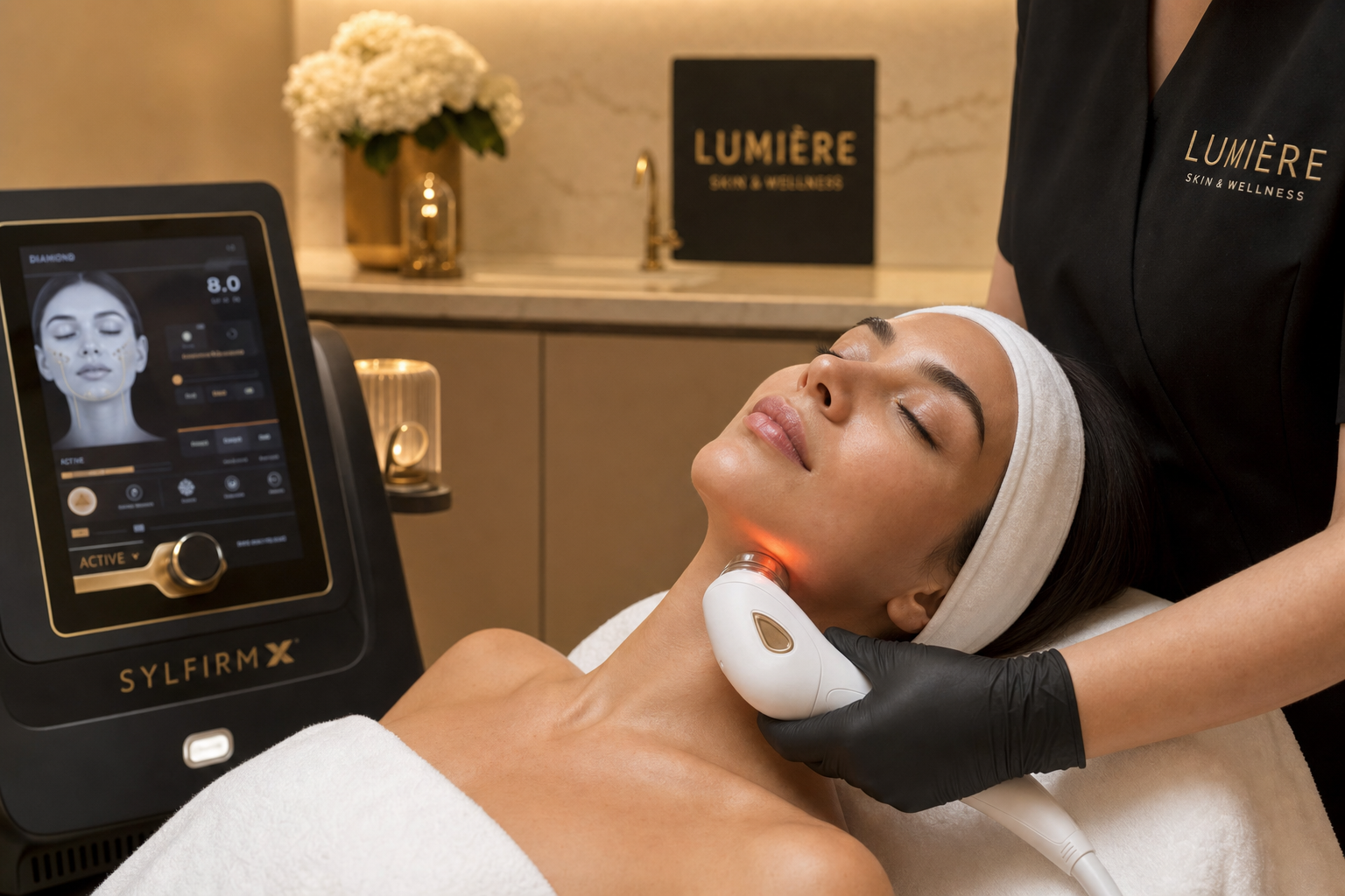 Skin tightening treatment